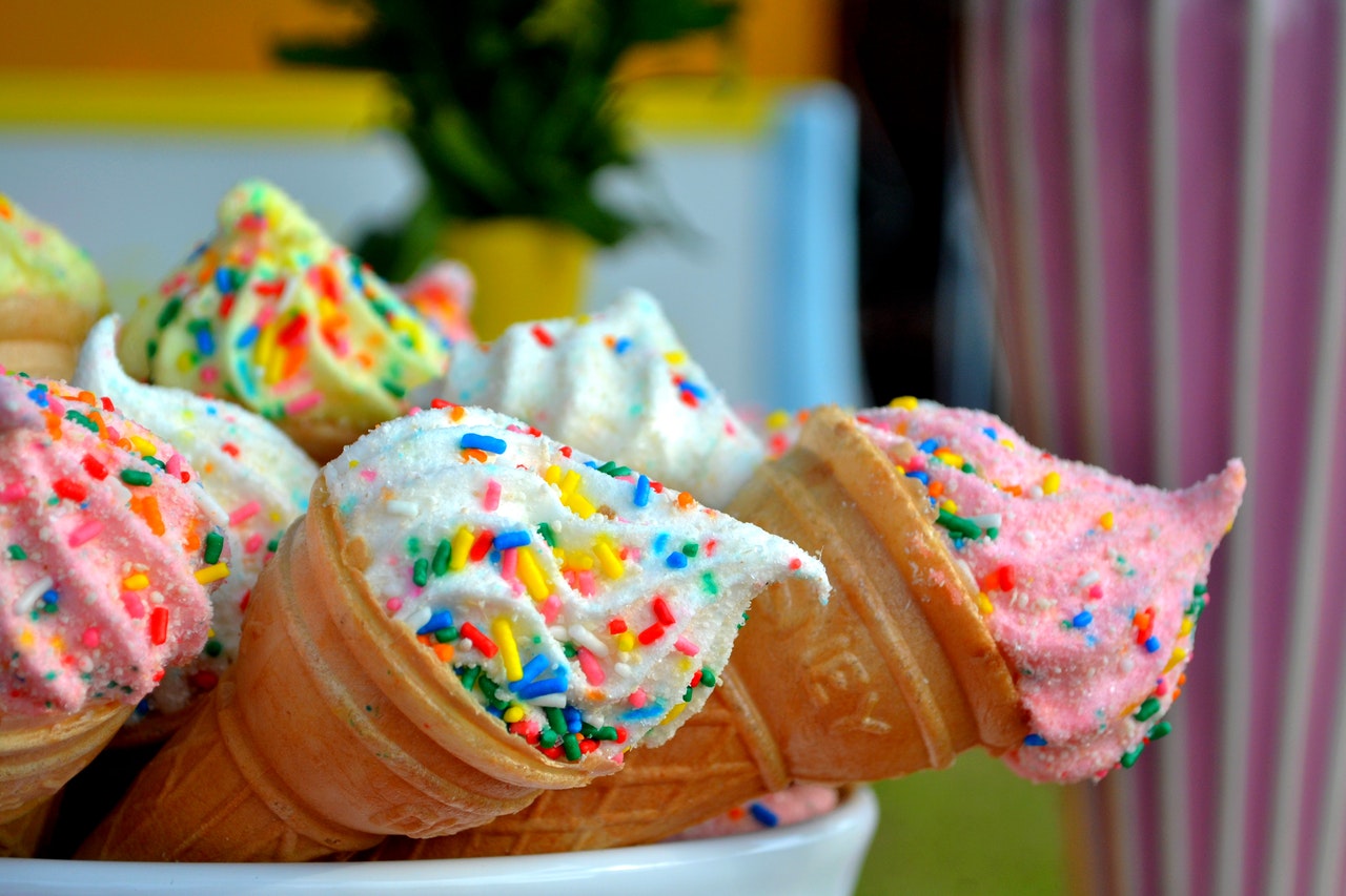 Be the ice cream cone and sprinkles in your customer's day