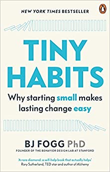 Tiny Habits by BJ Fogg on my wishlist