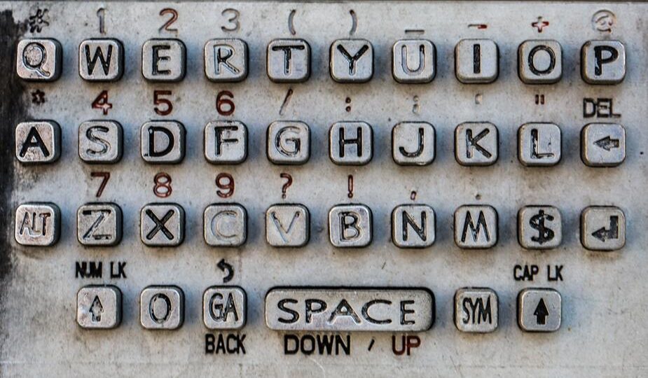 Image shows old payphone keyboard to illustrate what's not new in content
